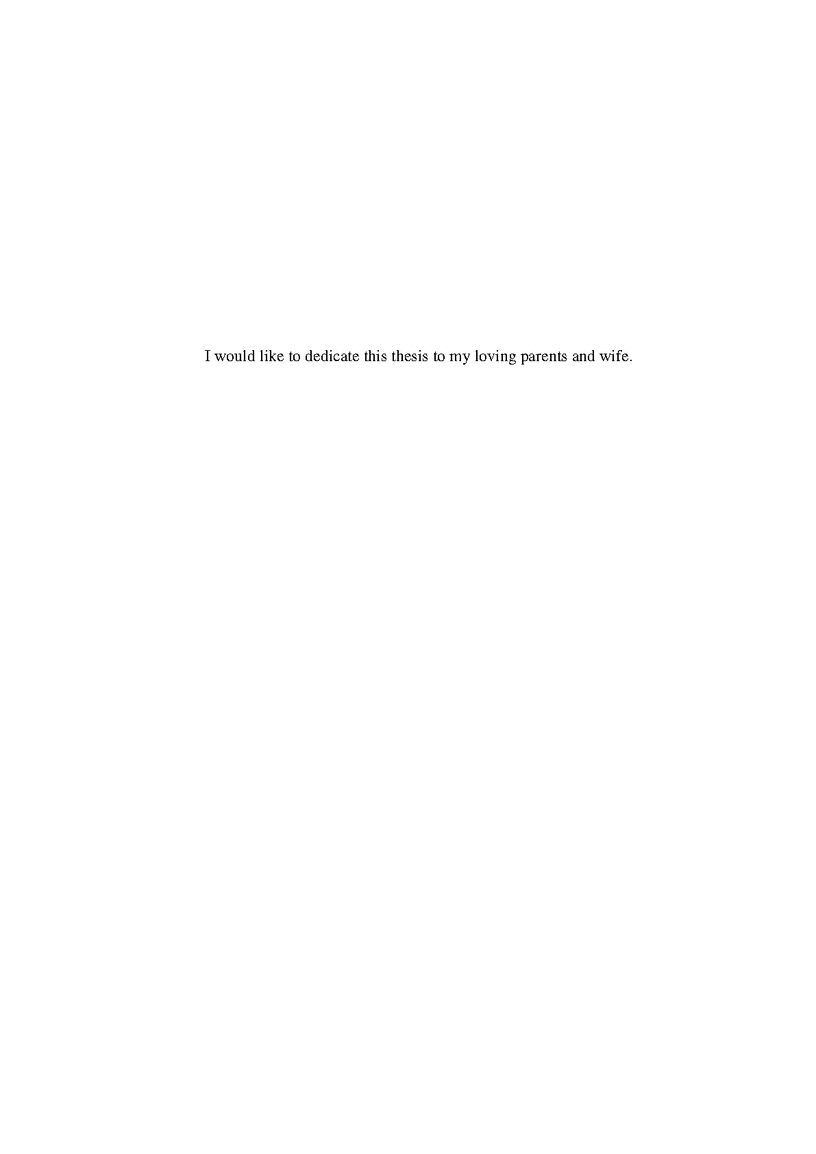 Thesis