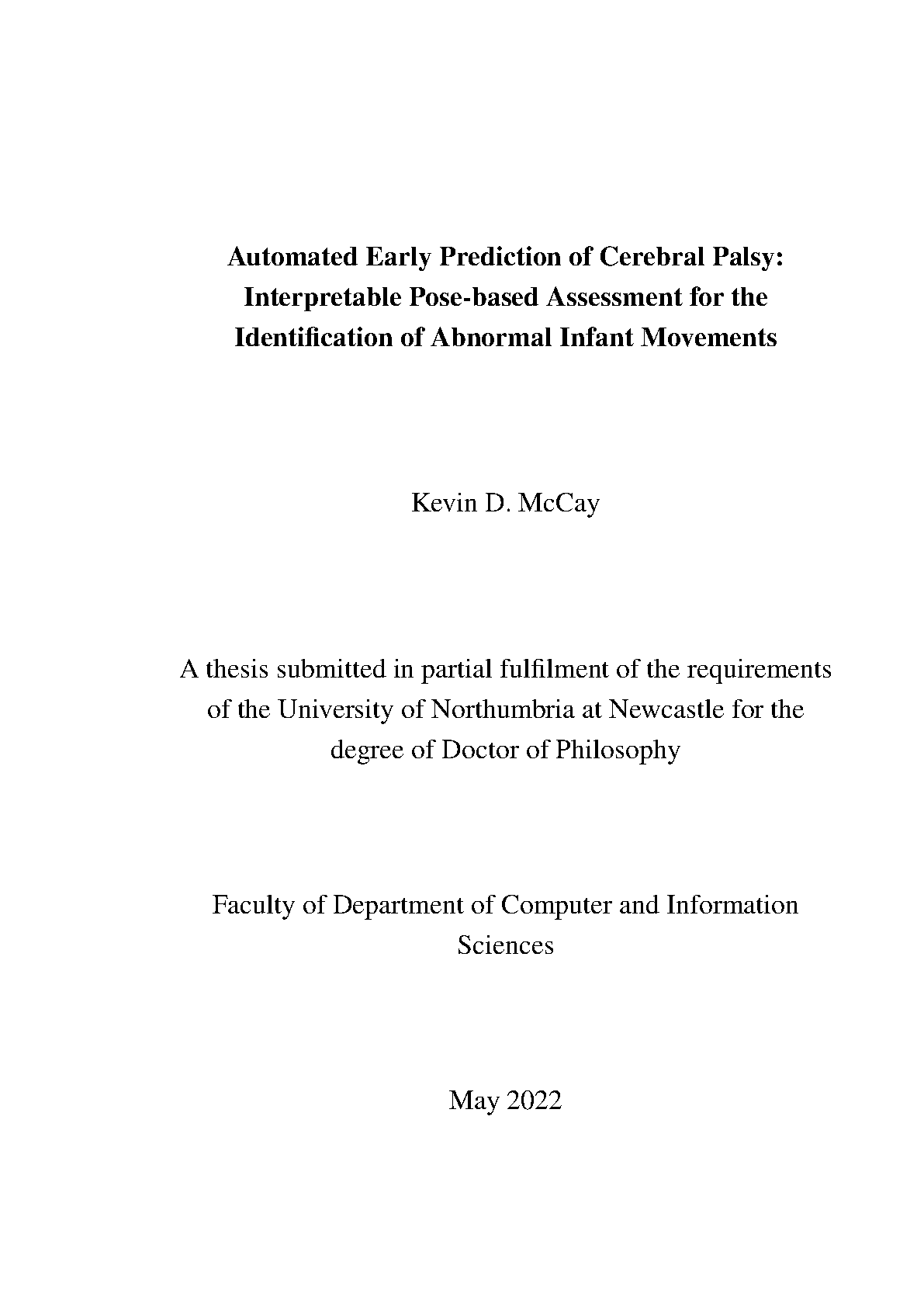 Thesis