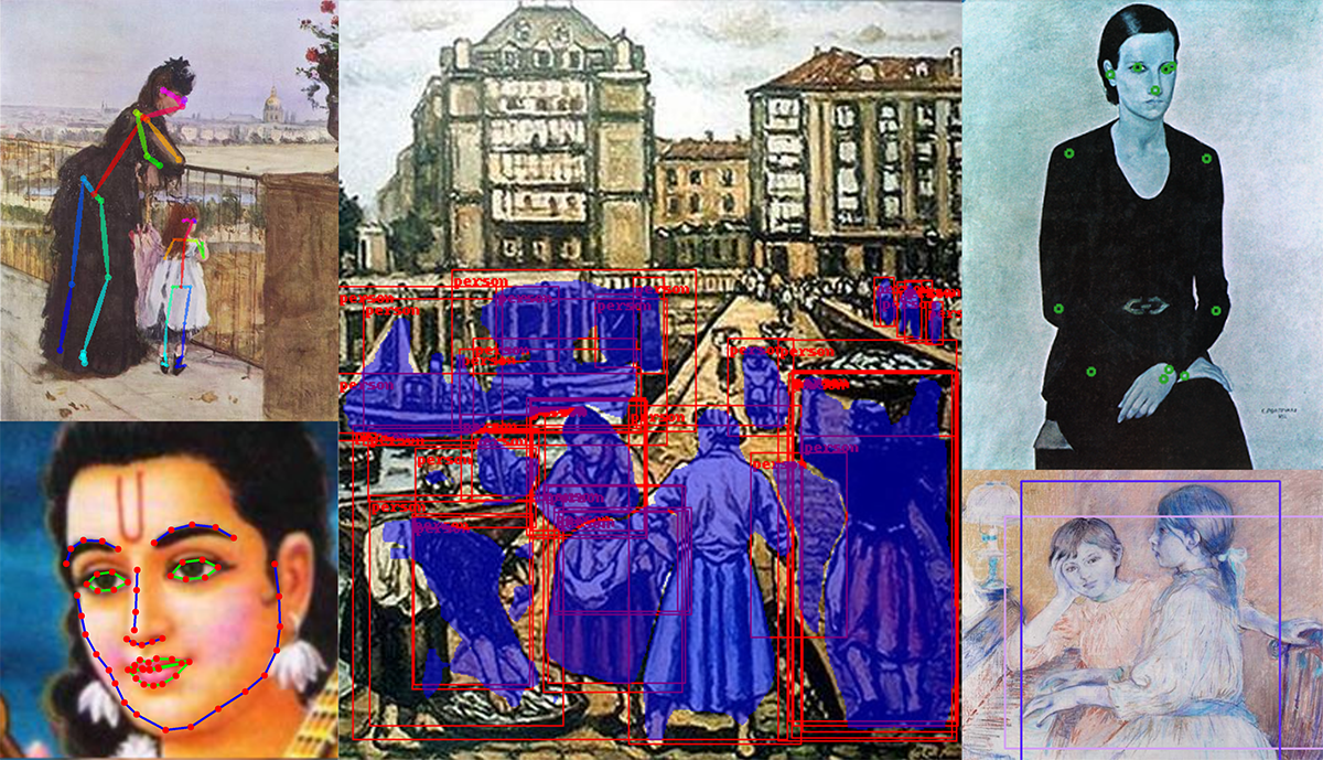 Artificial Intelligence for Geometry-Based Feature Extraction, Analysis and Synthesis in Artistic Images: A Survey