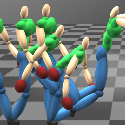 Preparation Behaviour Synthesis with Reinforcement Learning