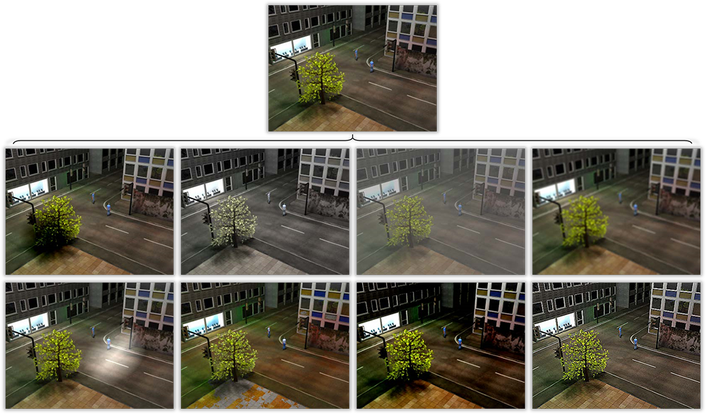 Image Editing Based Data Augmentation for Illumination-Insensitive Background Subtraction